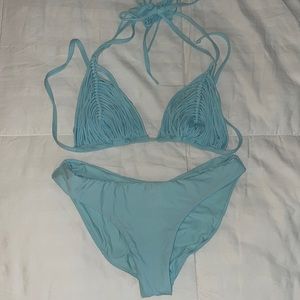 Pilyq Isla tri too blue bikini